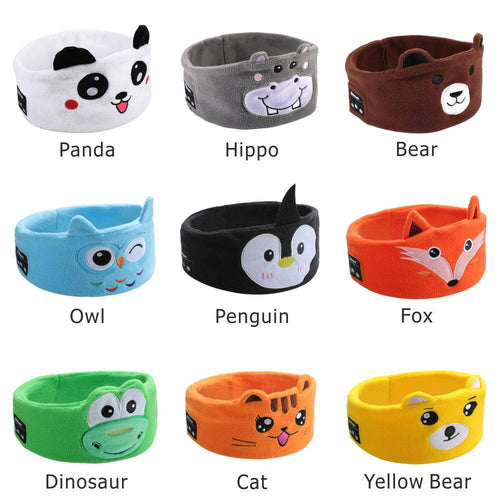 Kids Bluetooth Headband - Wireless Animal Headphones for Children